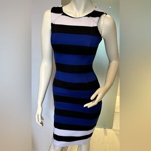 Apartment 8 Clothing Blue Bodycon Midi Dress